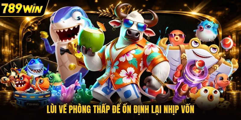 Lùi về phòng thấp để ổn định lại nhịp vốn