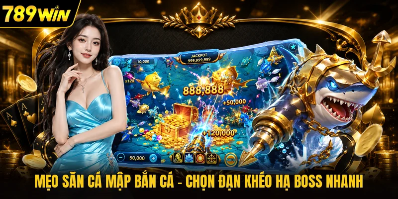 Mẹo Săn Cá Mập Bắn Cá - Chọn Đạn Khéo Hạ Boss Nhanh