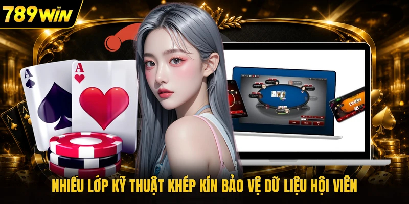 Nhiều lớp kỹ thuật khép kín bảo vệ dữ liệu hội viên